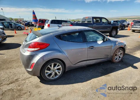 2016 Hyundai Veloster из США, поврежденный, VIN KMHTC6AD5GU256304